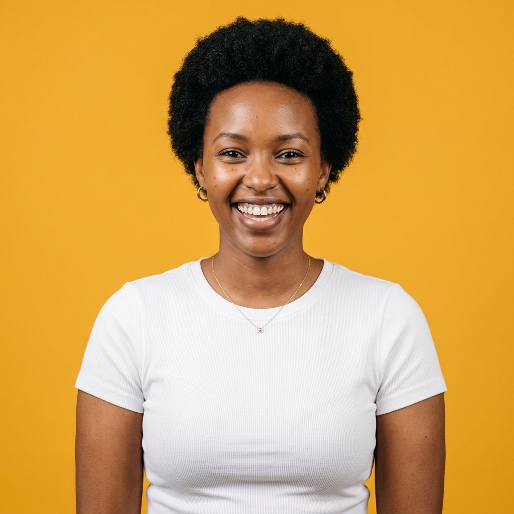 WHF Smiling Rwandan Woman